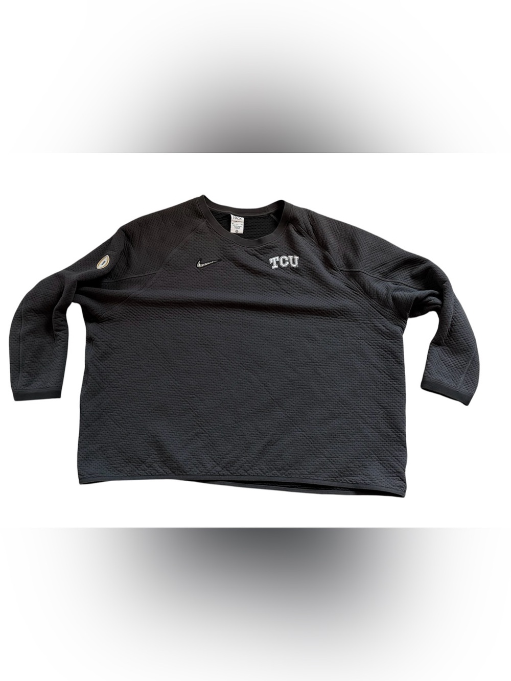 Nike TCU Horned Frogs Therma-FIT ADV Tech Pack Pullover 4XL
